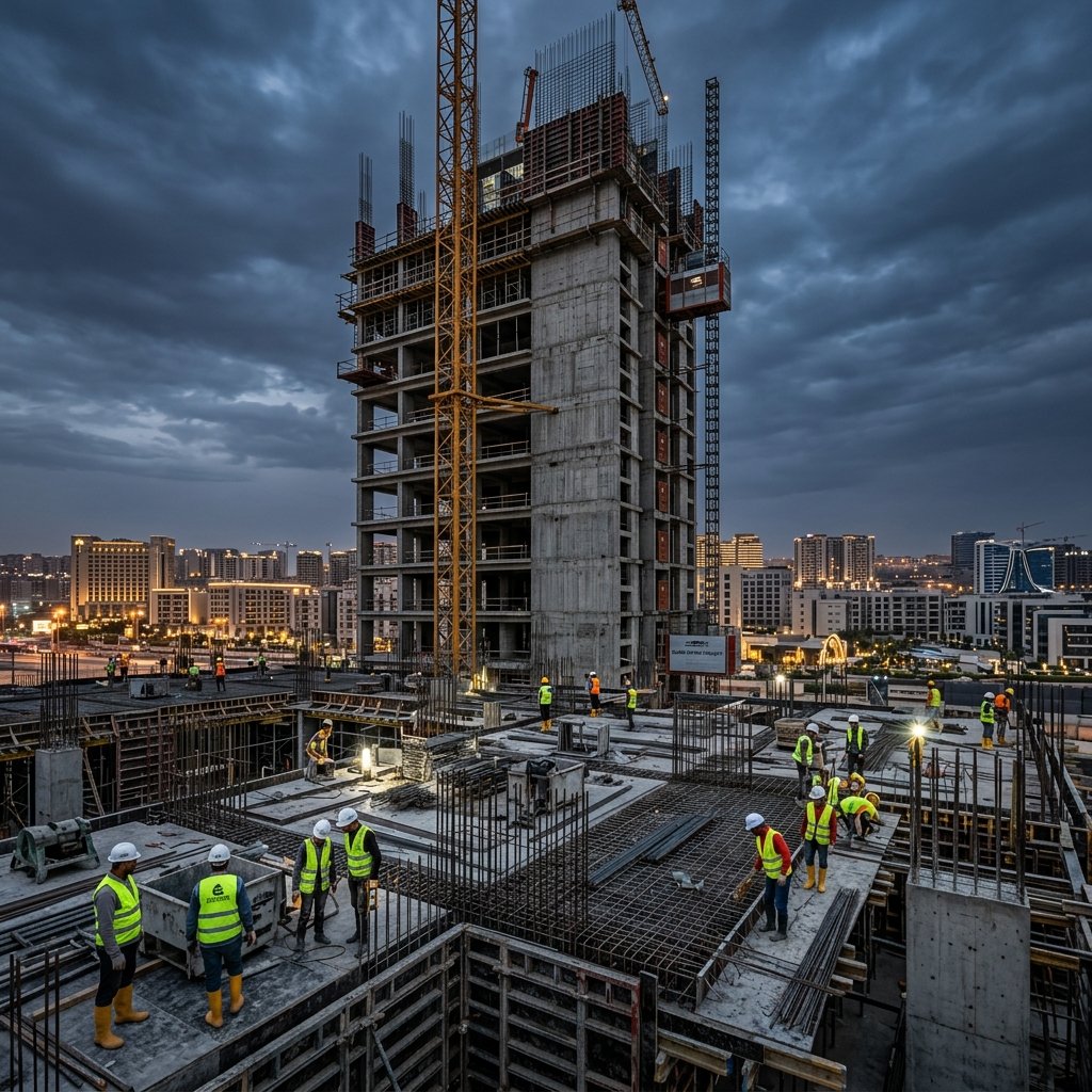 Al Mansour Construction site in Egypt